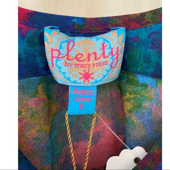 Multi Color Plenty by Tracy Reese Top - Picture 4 of 6